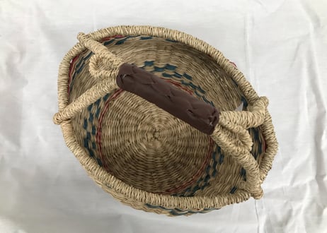 【Basket】インテリアバスケット(オルテガ風)