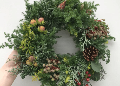 【受注生産】Christmas wreath　Sサイズ【11/12以降順次発送】