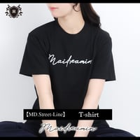 【数量限定】maidreaminオリジナルTシャツ『MD.Street-Line』〈100-004A〉