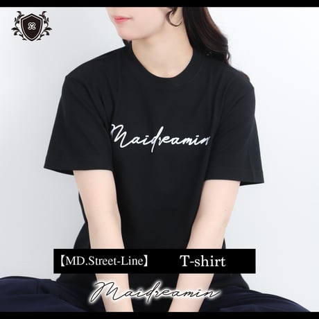 【数量限定】maidreaminオリジナルTシャツ『MD.Street-Line』〈100-004A〉