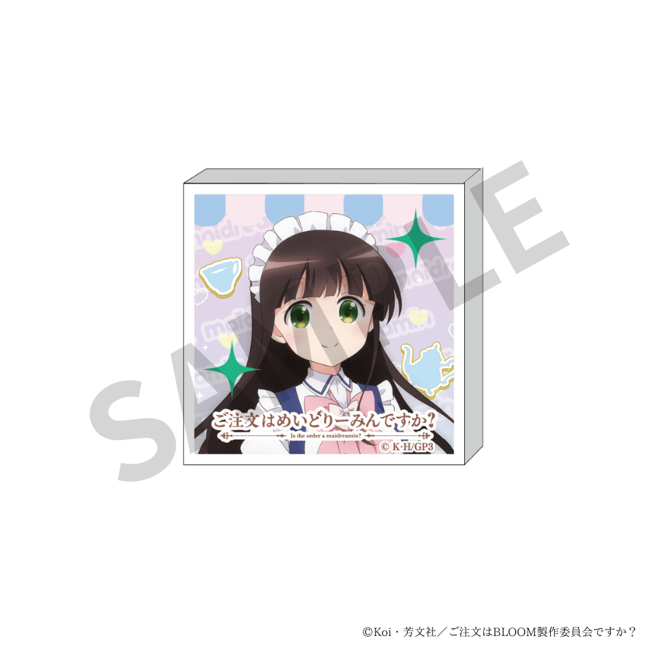 アクリルブロック 千夜【ごちうさ×めいどりーみん】〈100-012A-00000