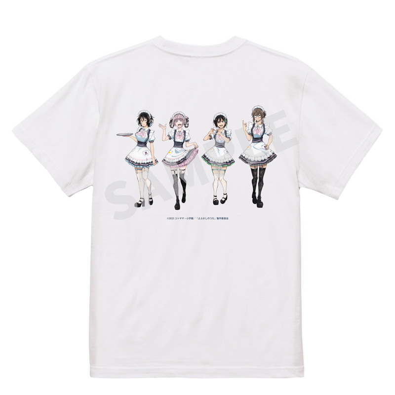 よふかしのうた Season2×めいどりーみん】Tシャツ〈100-012A〉 | MAIDR