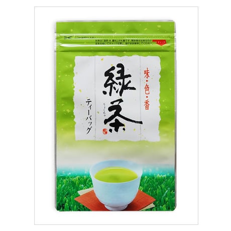 深蒸し茶緑茶ティーバッグ　25包入