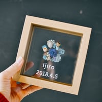 Cat footprint flower  / 　スクエアフレーム
