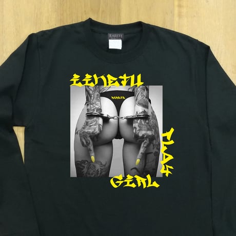 RARETE (ラルテ) PLAYGIRL handcuffs 長袖Tシャツ