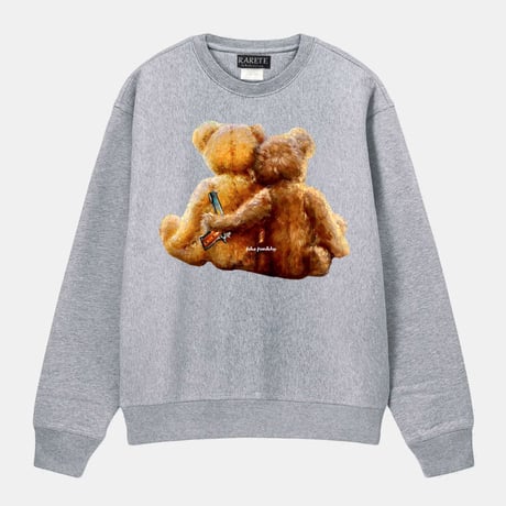 RARETE (ラルテ) false friendship 偽りの友情  テディベア Teddy bear スエット トレーナー