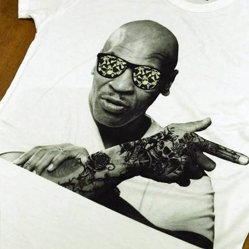 RARETE (ラルテ) 入手困難 マイクタイソン タトゥー Tシャツ ホワイト