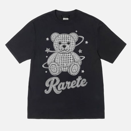 RARETE (ラルテ) テディベア Teddy bear スター プリントストーン Tシャツ