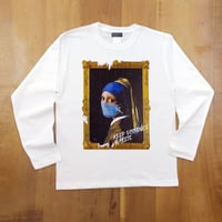 RARETE (ラルテ) フェルメール マスク ホワイト  長袖Tシャツ