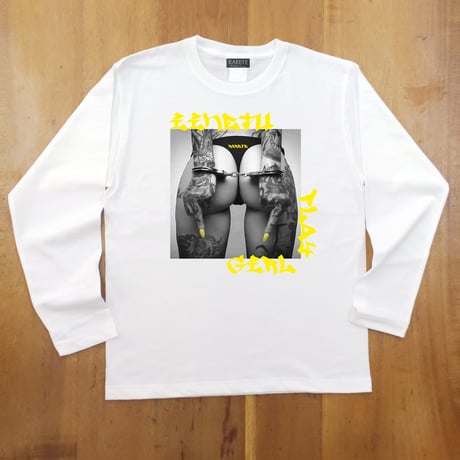 RARETE (ラルテ) PLAYGIRL handcuffs 長袖Tシャツ