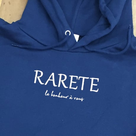 RARETE (ラルテ)  マリリンモンロー 迷彩 キャップ バックプリント パーカー ネイビー 星柄