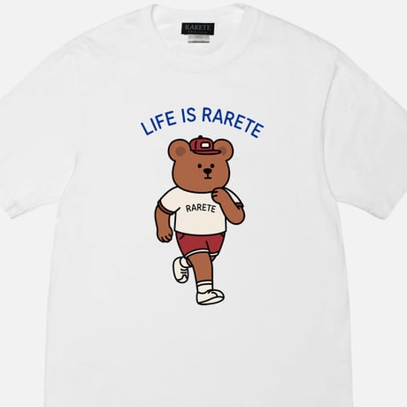 RARETE (ラルテ) テディベア teddy bear ランニング running Tシャツ
