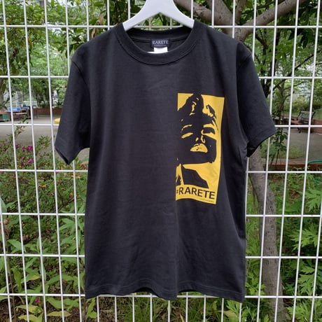 RARETE (ラルテ)  マリリンモンロー イエロー  Tシャツ  ブラック