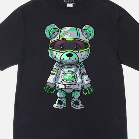 RARETE (ラルテ) テディベア Teddy bear ロボ Ⅱ lobo  Tシャツ ロゴ