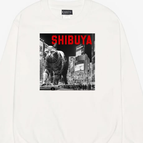 RARETE (ラルテ) SHIBUYA 猫 cat 巨大トレーナー