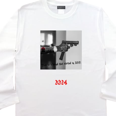 RARETE (ラルテ) 2024 タトゥー 和 GAN　長袖Tシャツ