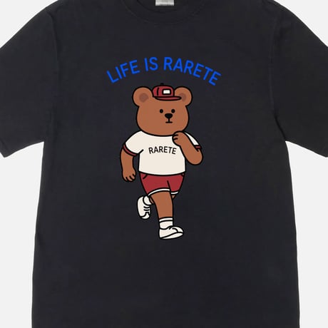 RARETE (ラルテ) テディベア teddy bear ランニング running Tシャツ