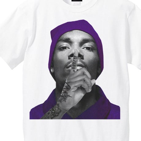 RARETE (ラルテ)    スヌープドック Shhhh! 　Tシャツ ホワイト