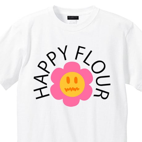 RARETE (ラルテ)  HAPPY FLOUR Tシャツ む~~~~