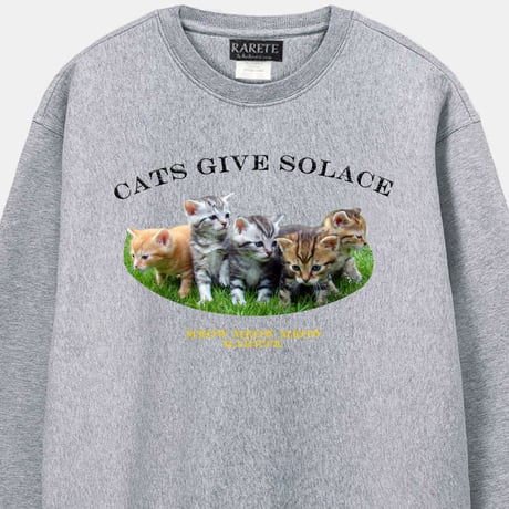 RARETE (ラルテ)  Cats give solace　スエット トレーナー