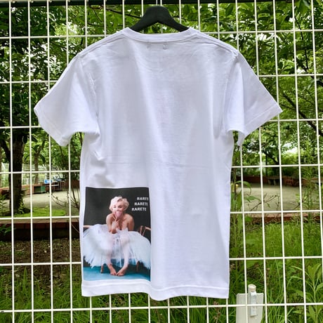 RARETE (ラルテ) マリリンモンロー ドレス  バブル Tシャツ ホワイト