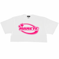 RARETE (ラルテ)  ネオンピンク スター ロゴ Tシャツ Short レディース