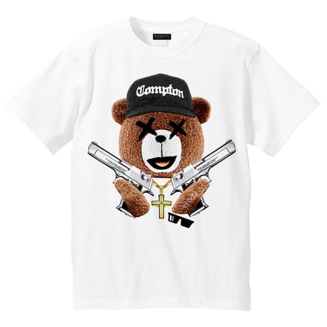 RARETE (ラルテ)    NWA テディベア　Tシャツ ホワイト