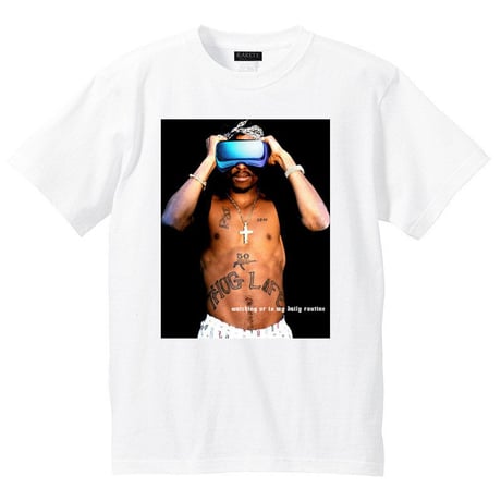 RARETE (ラルテ)  Watching VR is my daily routine What an outfit！ Tシャツ