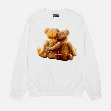 RARETE (ラルテ) false friendship 偽りの友情  テディベア Teddy bear スエット トレーナー