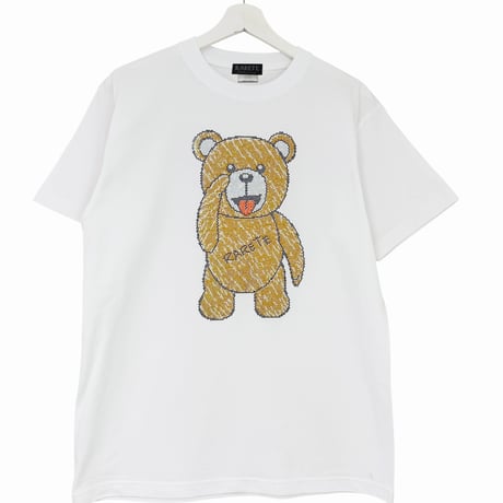 RARETE (ラルテ) テディベア あっかんベー ラインストーン Tシャツ