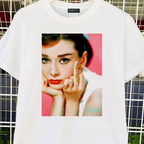 RARETE (ラルテ)  Audrey F Tシャツ ホワイト