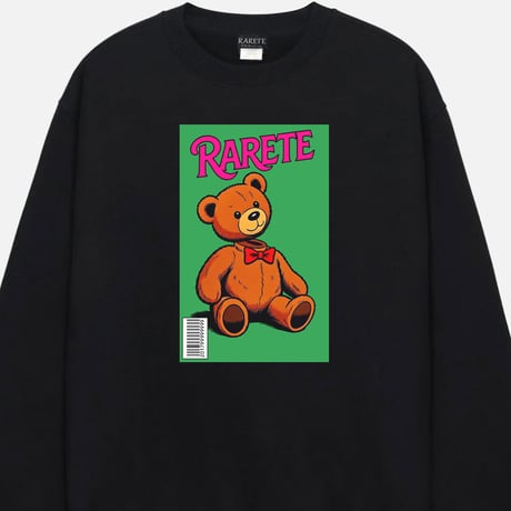 RARETE (ラルテ) テディベア　teddy bear　首取れた! POPイラスト トレーナー