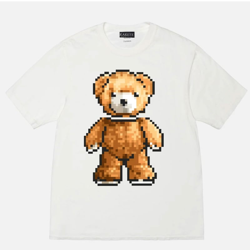 RARETE (ラルテ) テディベア 8bit 首取れた Tシャツ | Rarete ラルテ RARETE (ラルテ) テディベア 8bit 首取れた Tシャツ | Rarete ラルテ