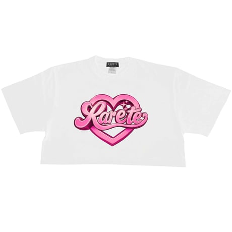RARETE (ラルテ)  ハート グラフィック Tシャツ Short レディース