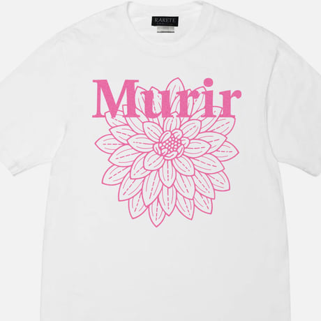 RARETE (ラルテ) Murir ダリア Tシャツ ホワイト