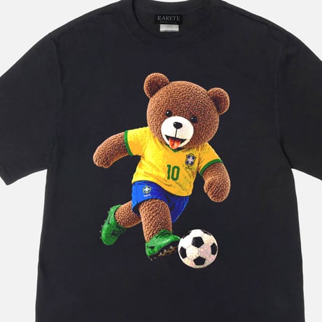RARETE (ラルテ) テディベア Teddy サッカー ブラジル Tシャツ