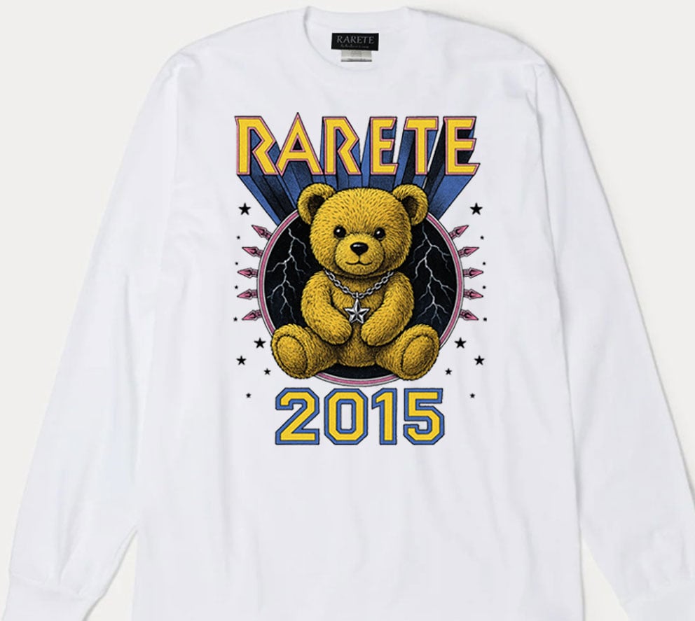 RARETE (ラルテ) テディベア Teddy bear 3Dロゴ グラフィック スター ロ