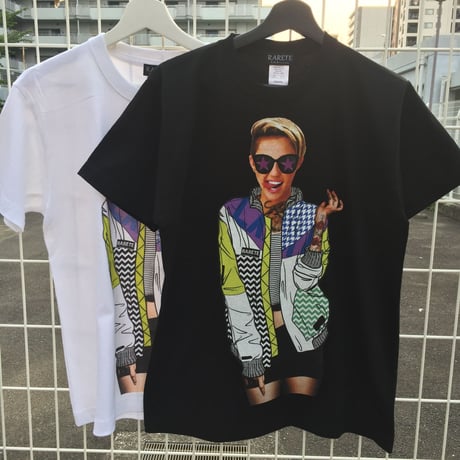 RARETE (ラルテ)    Miley  カラフル ジャケット  Tシャツ  ブラック