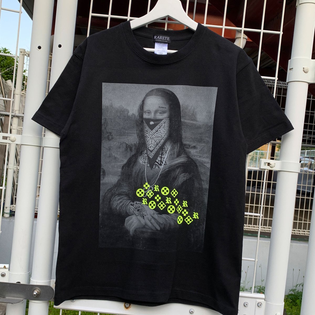 RARETE (ラルテ) モナリザ ギャング モノ 蛍光 Tシャツ | Rarete ラルテ