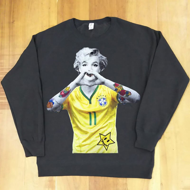 古着 スウェット トレーナー マリリンモンロー ヴィンテージ M 入手困難 Marilyn Monroe マリリンモンロー プリント スウェット