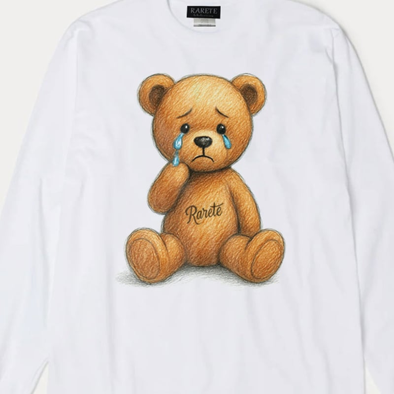RARETE (ラルテ) テディベア Teddy bear 色鉛筆 泣いちゃった ラフ