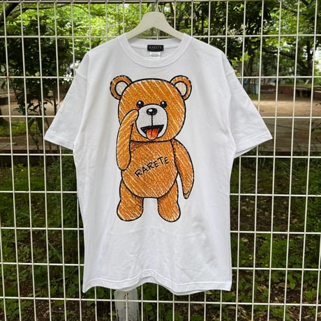 RARETE (ラルテ) テディベア あっかんベー pen Tシャツ