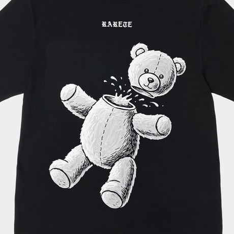 RARETE (ラルテ) 首取れた モノクロ Tシャツ 2025