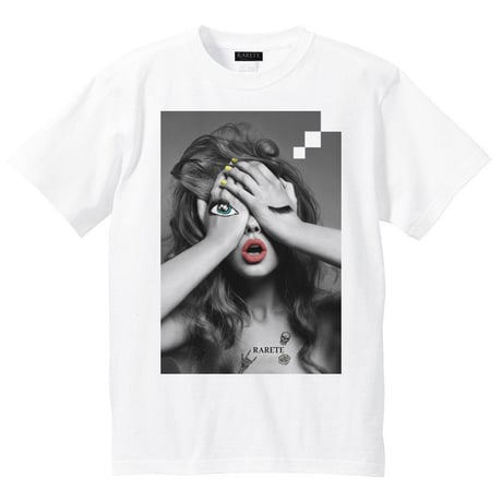 RARETE (ラルテ) GIRL  make Tシャツ ホワイト