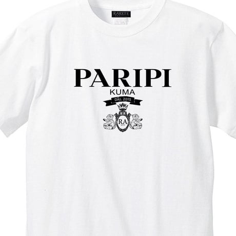 RARETE (ラルテ) PARIPI エンブレム  Tシャツ ロゴ