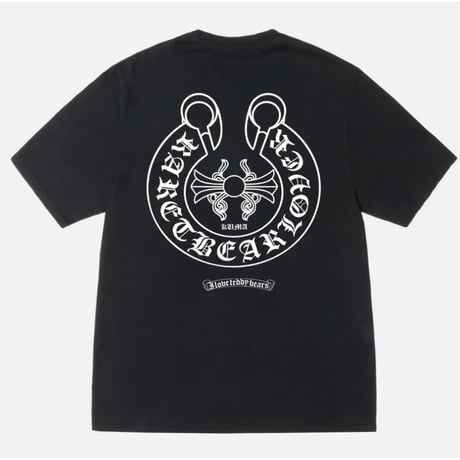 RARETE (ラルテ) ポケット付き KUMA エンブレム  Tシャツ ロゴ