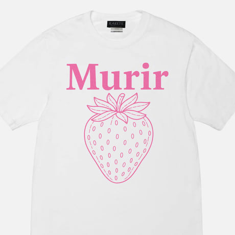 RARETE (ラルテ) Murir イチゴ Tシャツ ホワイト