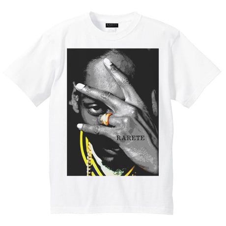 RARETE (ラルテ)   スヌープドッグ pose Tシャツ ホワイト