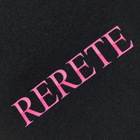 RARETE (ラルテ)  パープル テディベア arm パーカー ブラック