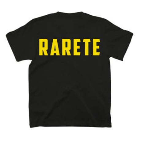 RARETE (ラルテ) ヘッドホン テディベア face  Tシャツ ブラック